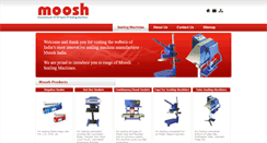 Desktop Screenshot of mooshindia.com